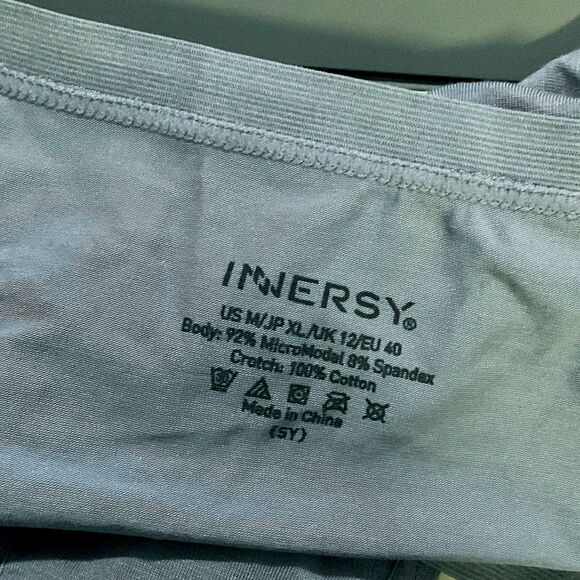 INNERSY Women's Quick Dry No Show Panties 5 Pack, MED - Picture 5 of 5